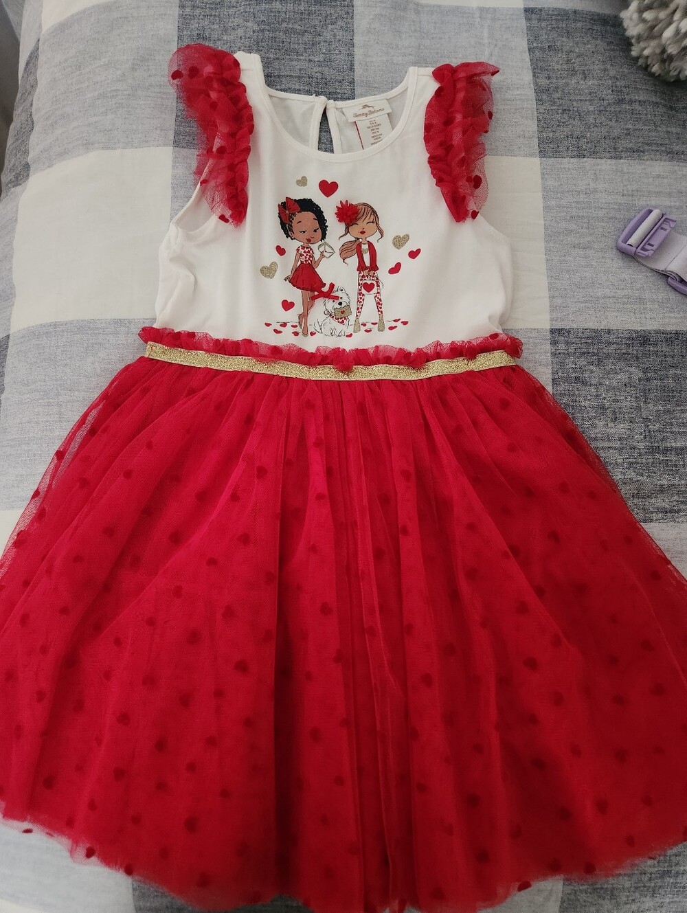 Tommy Bahama Kids Red and White Valentine's Dress Various Sizes NWOT